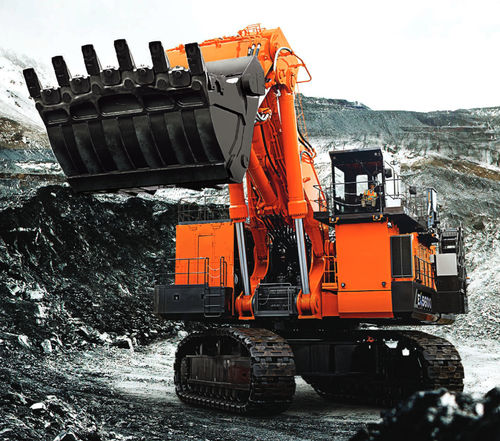 Pelle frontale sur chenilles - EX5600-7 - HITACHI Construction Machinery - pour mines et carrières