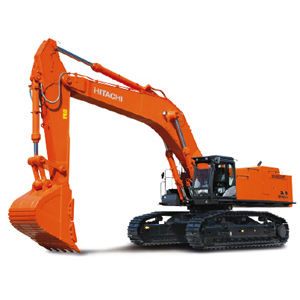 Pelleteuse lourde - ZX870LCH-5G - HITACHI Construction Machinery - sur chenilles / Tier 2 / pour chantier de construction