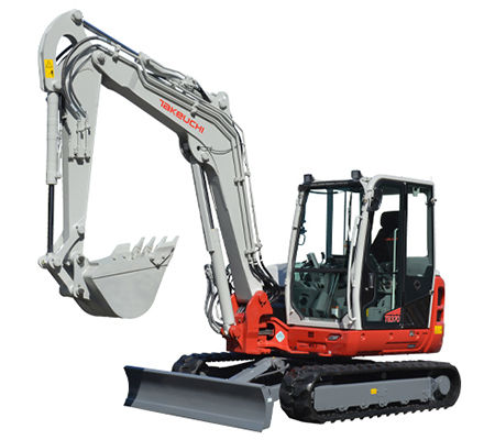 Mini pelle - TB370 - TAKEUCHI - sur chenilles / diesel / compacte