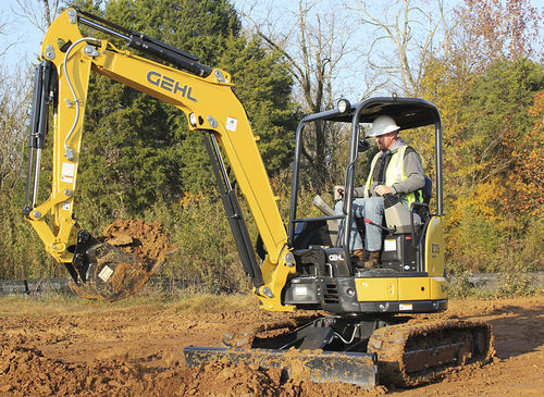 Mini pelle - Z35 GEN:2 - Gehl - sur chenilles / Tier 4 intermédiaire / pour chantier de construction