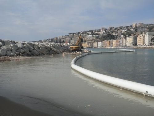 Barrage anti-pollution gonflable - VDR- G series - Vira Soluzioni - d'huile