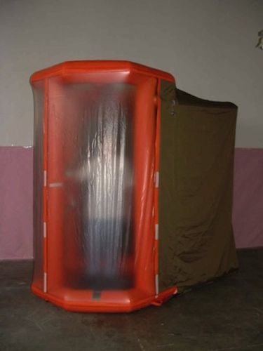 Cabine de douche sur pied - Vira Soluzioni - gonflable / sanitaire / d'intérieur