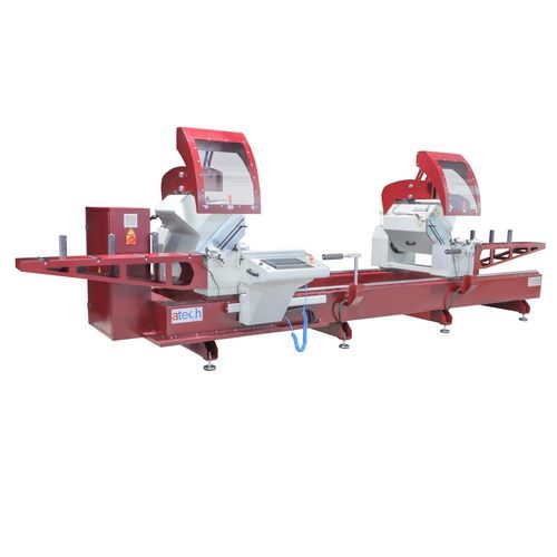 Tronçonneuse à deux têtes CNC - ZIGMA-550FA - ATECH MACHINE - pour PVC / pour aluminium / pour le bois