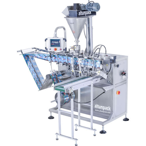 Ensacheuse horizontale - YT-100 - altunpack makine san tic ltd şti - flow-pack / contrôlée par PLC / pour lingettes humides