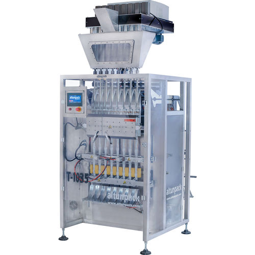Ensacheuse verticale - ST-835 - altunpack makine san tic ltd şti - contrôlée par PLC / stick pack / pour café