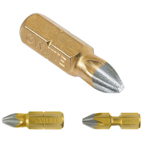 Embout de vissage Phillips - MAXX Diamond - KIRCHHOFF WITTE GmbH - Pozidriv / en diamant / en enduit