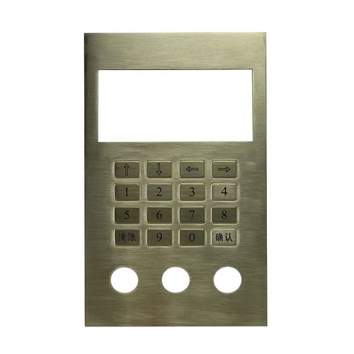 Clavier numérique 16 touches - CK-KE3IN1 - Clickin Industrial Co., Ltd. - encastrable / en inox / IP66