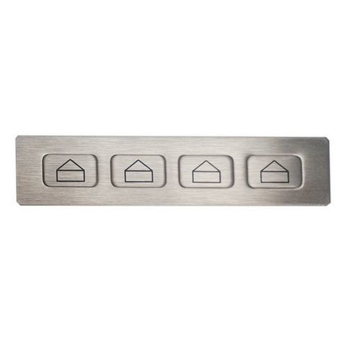 Clavier numérique 4 touches - CK-FU11627 - Clickin Industrial Co., Ltd. - encastrable / en inox / antivandalisme