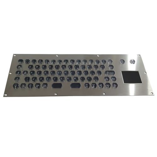 Clavier encastrable - CK-KB373132-TPPKBL - Clickin Industrial Co., Ltd. - micro-interrupteur / avec pavé tactile / avec souris