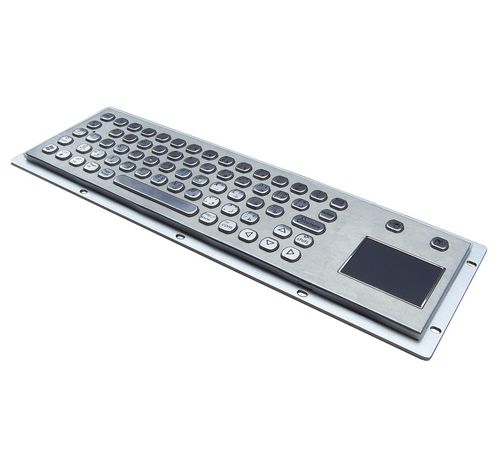 Clavier encastrable - CK-KB370110-TP - Clickin Industrial Co., Ltd. - à touches mécaniques / avec pavé tactile / avec souris