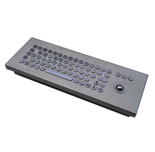 Clavier de bureau - CK-KB418150-25TBDT - Clickin Industrial Co., Ltd. - à touches mécaniques / avec trackball / avec souris