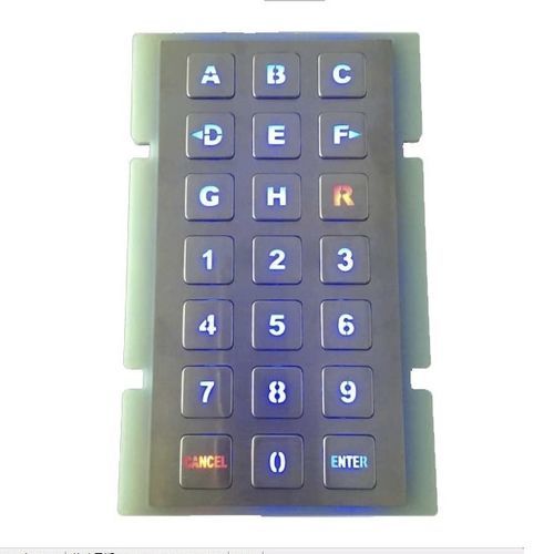 Clavier numérique 21 touches - CK-KE237123-BL - Clickin Industrial Co., Ltd. - encastrable / en inox / antivandalisme