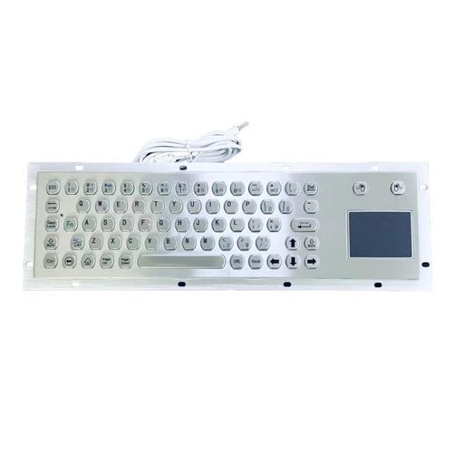 Clavier encastrable - CK-KB370110-TP - Clickin Industrial Co., Ltd. - contact carbone / avec pavé tactile / avec souris