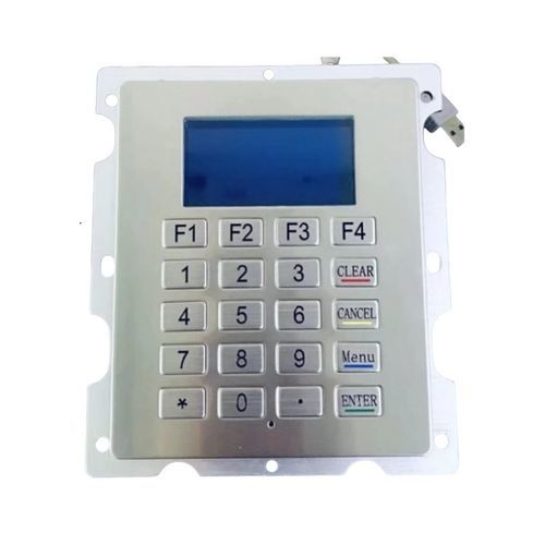 Clavier numérique 20 touches - CK-KE146120-LCD - Clickin Industrial Co., Ltd. - encastrable / en inox / USB