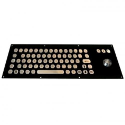 Clavier encastrable - CK-KB13IN1-38TB - Clickin Industrial Co., Ltd. - à touches mécaniques / avec trackball / en inox