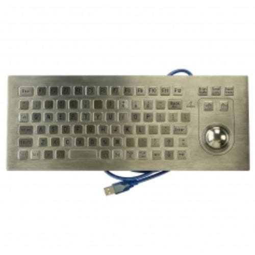 Clavier encastrable - CK-KB350145-38TB - Clickin Industrial Co., Ltd. - à touches mécaniques / avec trackball / pour applications minières