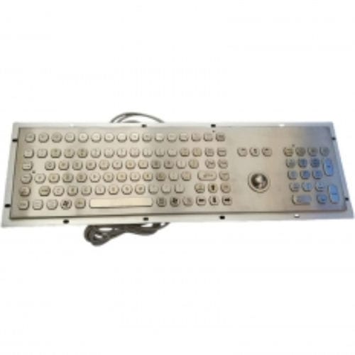 Clavier encastrable - CK-KB478135-25TB - Clickin Industrial Co., Ltd. - à touches mécaniques / avec trackball / industriel