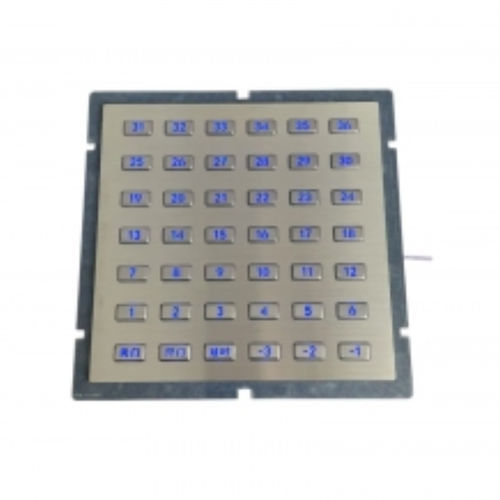 Clavier numérique 42 touches - CK-KE3IN1 - Clickin Industrial Co., Ltd. - encastrable / en acier inoxydable brossé / en inox
