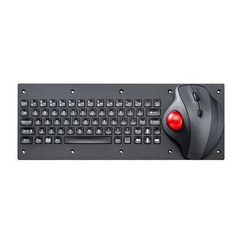 Clavier encastrable - CK-KB15IN2-38TB - Clickin Industrial Co., Ltd. - à touches mécaniques / avec trackball / avec souris