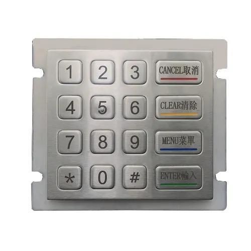 Clavier numérique 16 touches - CK-KE10090-NG - Clickin Industrial Co., Ltd. - encastrable / en inox 304 / USB
