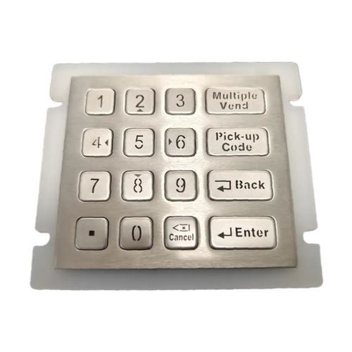 Clavier numérique 16 touches - CK-KE10090-BLNG - Clickin Industrial Co., Ltd. - encastrable / en inox 304 / USB