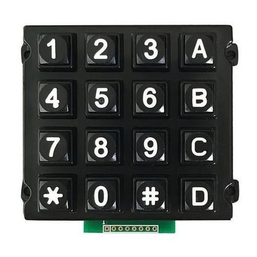 Clavier numérique 16 touches - CK-KE7671-KL - Clickin Industrial Co., Ltd. - encastrable / à touches mécaniques / en métal