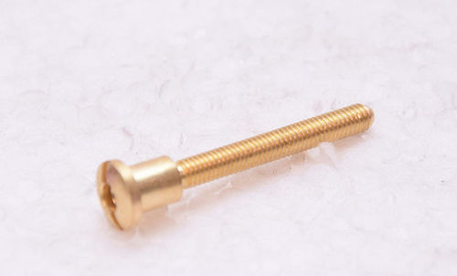 Vis à tête cylindrique bombée - Paani Precision Products LLP - à tête creuse / fendue / en laiton