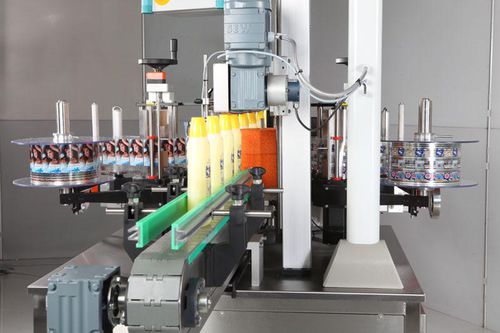 Système d'étiquetage automatique - Geset 300 - Weber Marking Systems - pour bouteilles / rotatif / double face