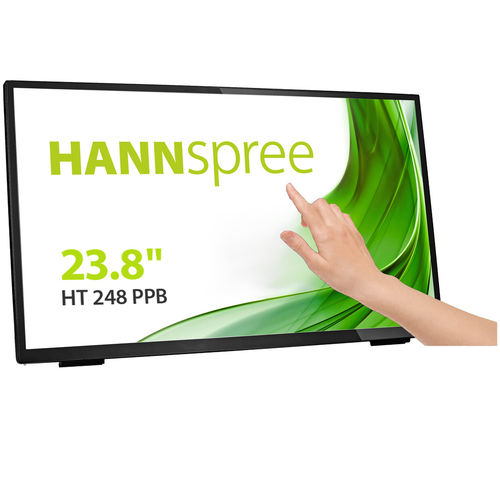 Moniteur LCD - HT 248 PPB - Hannspree - à écran tactile multi-points / à technologie capacitive projetée / rétroéclairage à LED