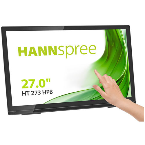 Moniteur LCD - HT 273 HPB - Hannspree - à écran tactile multi-points / à technologie capacitive projetée / rétroéclairage à LED