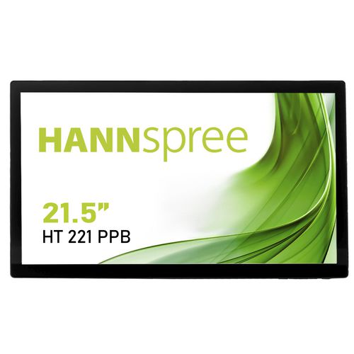 Moniteur TFT-LCD - HT221PPB - Hannspree - à technologie capacitive projetée / à écran tactile multi-points / rétroéclairage à LED