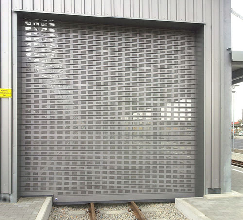 Porte à enroulement - AR1 - Schneider Torsysteme Gesellschaft m.b.H - en aluminium anodisé / pour l'intérieur / de grande dimension