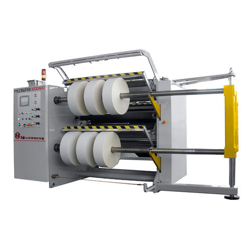 Bobineuse refendeuse automatique - MULTISLITTER - Multipress Srl - double / pour papier / pour l'industrie de l'emballage