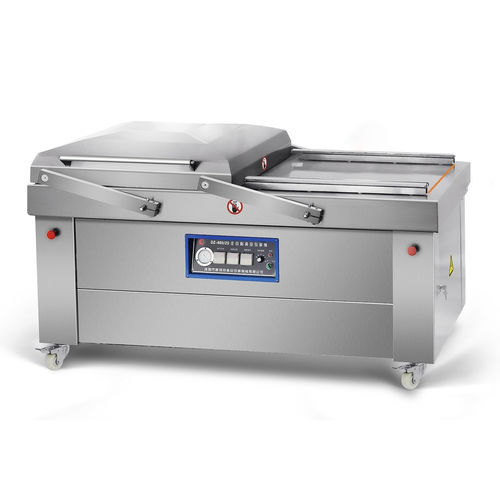 Machine de conditionnement automatique - DZ800/2S - Shandong Kangbeite Food Packaging Machinery Co., Ltd. - sous vide / à double cloche / pour produits alimentaires