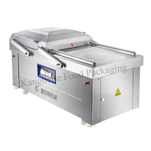 Machine de conditionnement sous vide - DZ700/2S - Shandong Kangbeite Food Packaging Machinery Co., Ltd. - semi-automatique / à double cloche / pour produits alimentaires