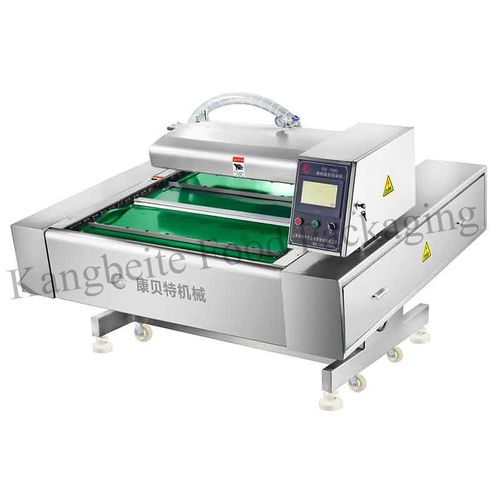Machine de conditionnement automatique - DZ1000/1S - Shandong Kangbeite Food Packaging Machinery Co., Ltd. - sous vide / en continu / tournante