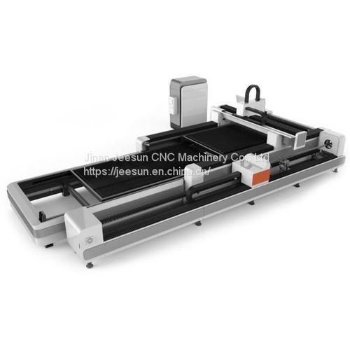 Machine de découpe laser à fibre - JSF-1530E - Jinan Jeesun CNC Machinery Co., Ltd - pour acier / de tubes / de plaques