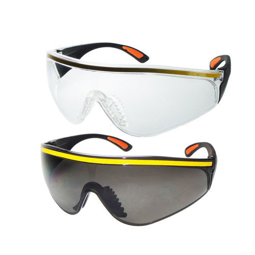 Lunettes de protection UV - HC130 - Warrior Safety Shoes - en polycarbonate / avec protection latérale