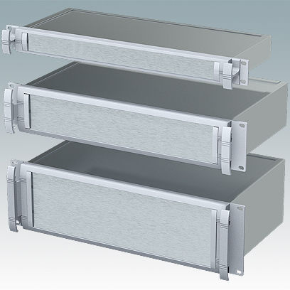 Boîtier rack 19" - Mettec - Metcase - rectangulaire / modulaire / en aluminium