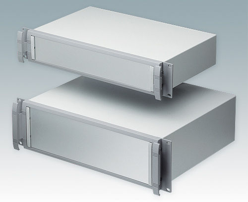 Boîtier rack 19" - Unimet  - Metcase - rectangulaire / modulaire / en aluminium