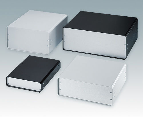 Boîtier portatif - Unicase - Metcase - rectangulaire / modulaire / aluminium