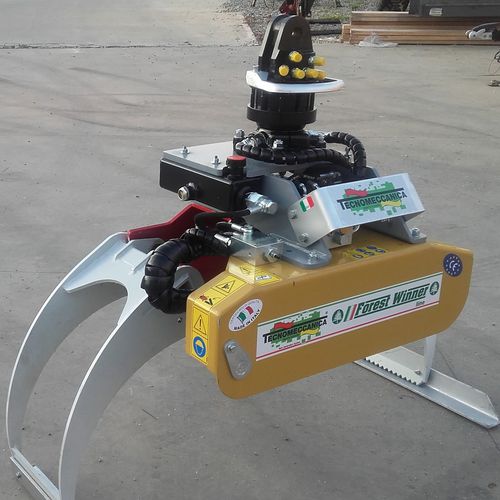 Grappin de regroupement - TECNOMECCANICA - hydraulique / à bois / rotatif