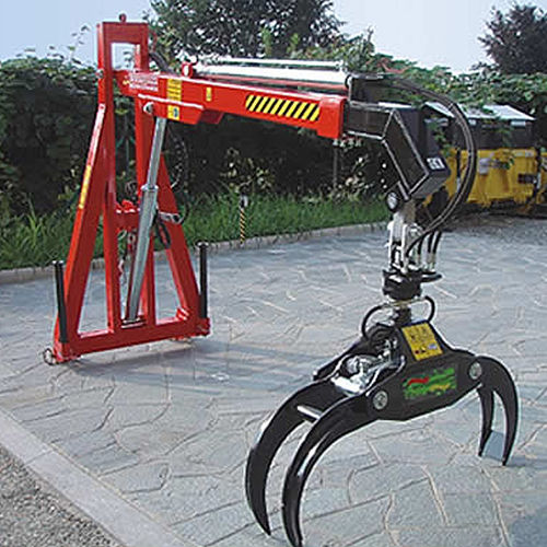 Grue forestière - TFG 300L - TECNOMECCANICA - sur plateforme / à flèche articulée / de levage