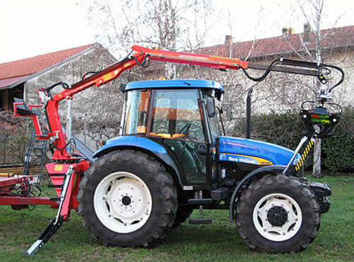 Grue mobile - TFC series - TECNOMECCANICA - articulée / forestière / de manutention