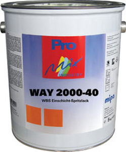 Peinture à séchage rapide - WAY 2000-40 - Mipa Coating France - à base d'eau