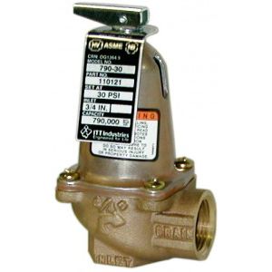 Soupape de décharge de sécurité à membrane - ASME 790 - Bell & Gossett Domestic Pump