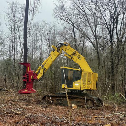 Abatteuse-groupeuse forestière à chenilles - XT430-5 - Komatsu Construction and Mining Equipment