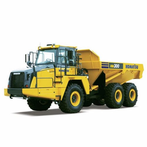 Camion de transport - HM300-5 - Komatsu Construction and Mining Equipment - à 3 essieux / pour terrain difficile