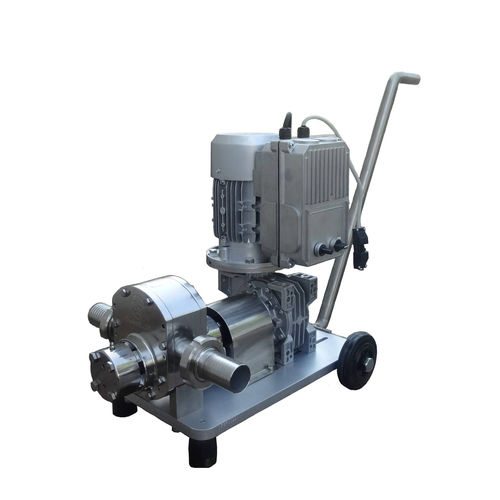 Pompe à rotor - PV 100 - Chiaramello industria s.r.l - pour lactosérum / à huile / électrique