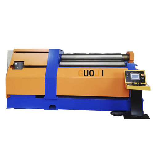 Rouleuse à 4 rouleaux - GJW12X-20X2000 - Nantong Guoji Machinery Equipment Co.,Ltd. - hydraulique / automatique / avec panneau de contrôle mobile